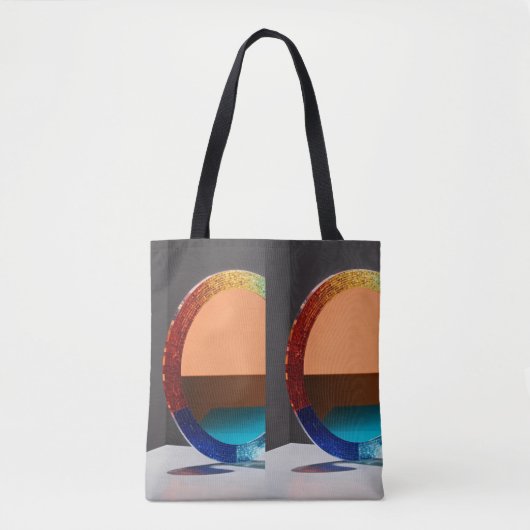 Refractie op onze stijl tote bag (Voorkant)