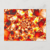 Refractive Heat - Fractal Briefkaart (Voorkant)