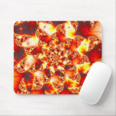 Refractive Heat - Fractal Mousepad Muismat (Met muis)
