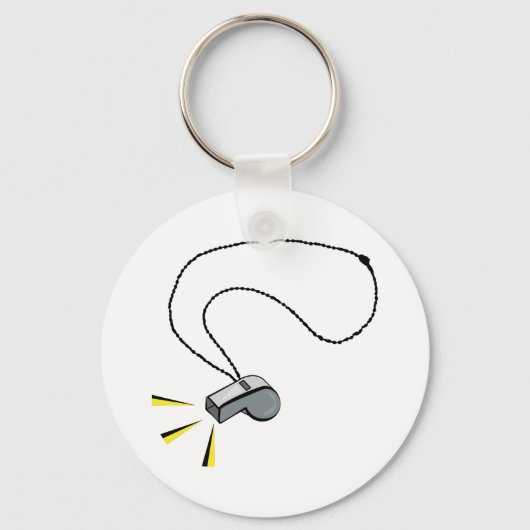 Refree Whistle Sleutelhanger (Voorkant)