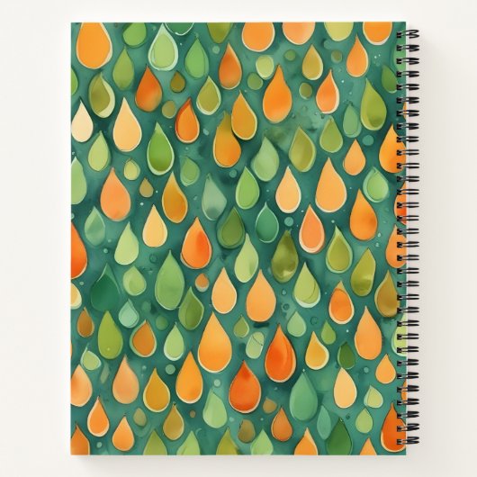 Refrescante Amanecer Notitieboek (Achterkant)