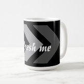 Refresh Me Custom Afbeelding Text Impuls font clas Koffiemok (Voorkant rechts)