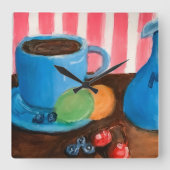 Refreshments Vierkante Klok (Voorkant)