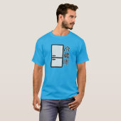 Refrigerators in japanese Kanji T-shirt (Voorkant volledig)