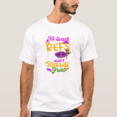 Refs kan Mardi Gras ontwerp Mardi Gras niet weghal T-shirt (Voorkant)