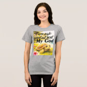 Refuge in Grace Tri-Blend Shirt (Voorkant volledig)