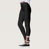 #RefugeeJitsu gerangschikt spats (Black Belt Instr Leggings (Links)