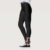 #RefugeeJitsu gerangschikt spats (Black Belt) Leggings (Links)