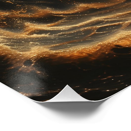 Refugio Cósmico de Aves Perfect Poster (Hoek)