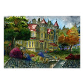 Refugio del escritor  foto afdruk (Voorkant)