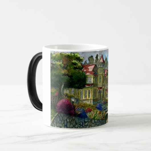 Refugio del escritor  magische mok (Voorkant links)