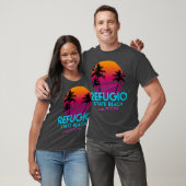 Refugio State Beach California Retro Wave 80s T-shirt (Unisex)