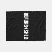 Refurbished New Knee Replacement Funny Knee Surger Fleece Deken (Voorkant (Horizontaal))