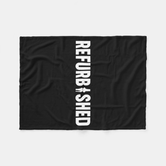 Refurbished New Knee Replacement Funny Knee Surger Fleece Deken (Voorkant (Horizontaal))