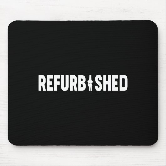 Refurbished New Knee Replacement Funny Knee Surger Muismat (Voorkant)