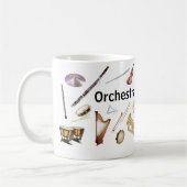 Reg. 11 oz. Mok Orchestrale instrumenten (Links)