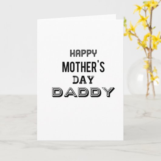 Reg. van de moederdagpapa kaart (Gele Bloem)