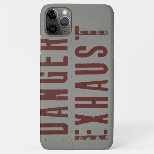 Reg. vliegtuig romp Case-Mate iPhone case (Achterkant)