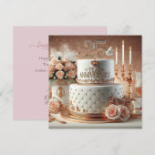 REGAL 25th JUBILEUM CAKE (Voorkant / Achterkant)