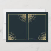 Regal Afstuderen fotouitnodiging Kaart (Achterkant)