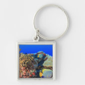 Regal Angelfish Pygoplites diacanthus), Sleutelhanger (Voorkant)