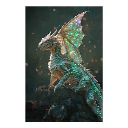 *~* Regal AP88 Fantasy Dragon Wall Art 32 Foto Afdruk (Voorkant)