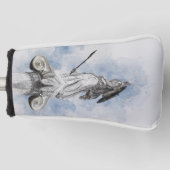 Regal Athena Sculpture Golf Head Hoesje - Grieks Golfheadcover (Voorkant)
