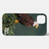 Regal Bald Eagle Case-Mate iPhone Case (Achterkant (horizontaal))