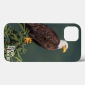 Regal Bald Eagle Case-Mate iPhone Case (Achterkant (horizontaal))