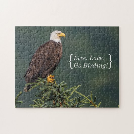 Regal Bald Eagle Legpuzzel (Horizontaal)
