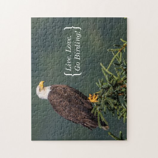 Regal Bald Eagle Legpuzzel (Verticaal)