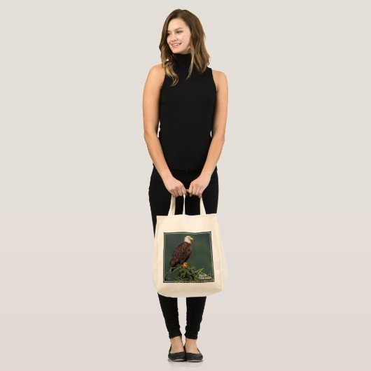 Regal Bald Eagle Tote Bag (Voorkant (model))