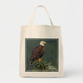 Regal Bald Eagle Tote Bag (Voorkant)