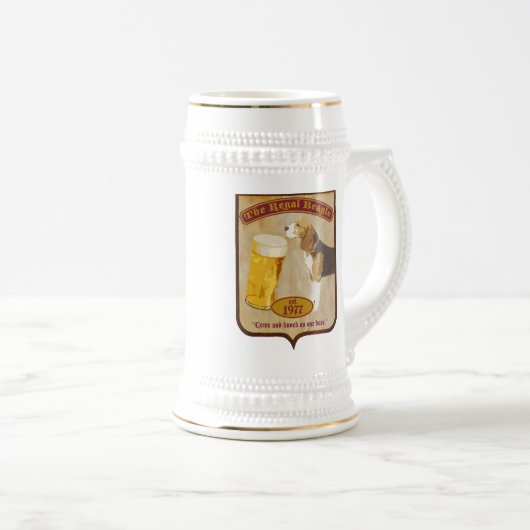 Regal Beagle Bierpul (Voorkant rechts)