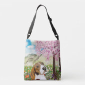 Regal Beagle Crossbody Tas (Achterkant)