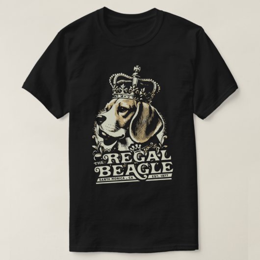 Regal Beagle Lounge 1977 T-shirt (Design voorkant)