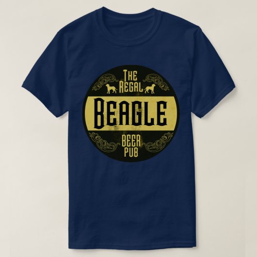 Regal Beagle Pub T-shirt (Design voorkant)