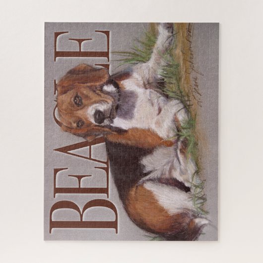 Regal Beagle puzzel (Verticaal)