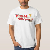Regal beagle quotes t-shirt (Voorkant)