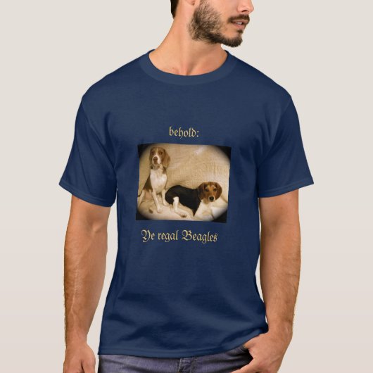 Regal Beagles T-shirt (Voorkant)