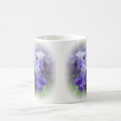 Regal Bearded Iris - Paars & wit Koffiemok (Center)