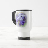 Regal Bearded Iris - Paars & wit Reisbeker (Voorkant links)