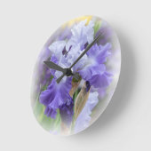 Regal Bearded Iris - Paars & wit Ronde Klok (Hoek)