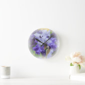 Regal Bearded Iris - Paars & wit Ronde Klok (Huis)