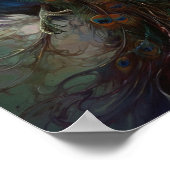 Regal Beauty Peacock Poster (Hoek)