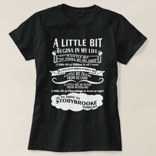 Regal Believer meldt muziekmeisje cadeautjes voor  T-shirt (Design voorkant)