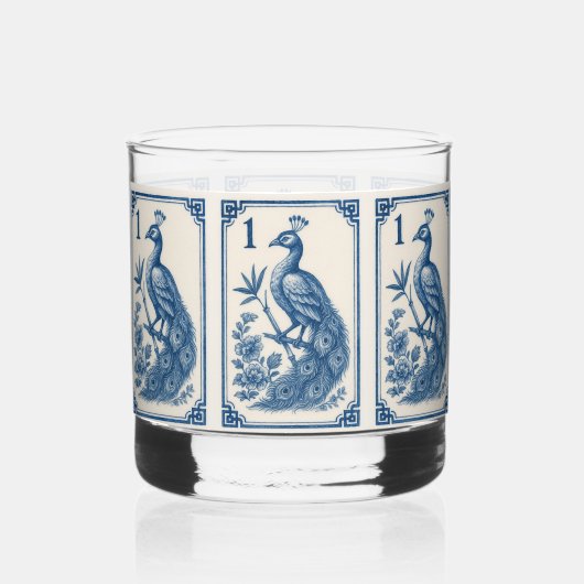 Regal Birdy Bam Mahjong Cocktail Glass Whisky Glas (Voorkant)