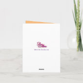 Regal Black Woman | Fijne Thanksgiving Kaart (Achterkant)