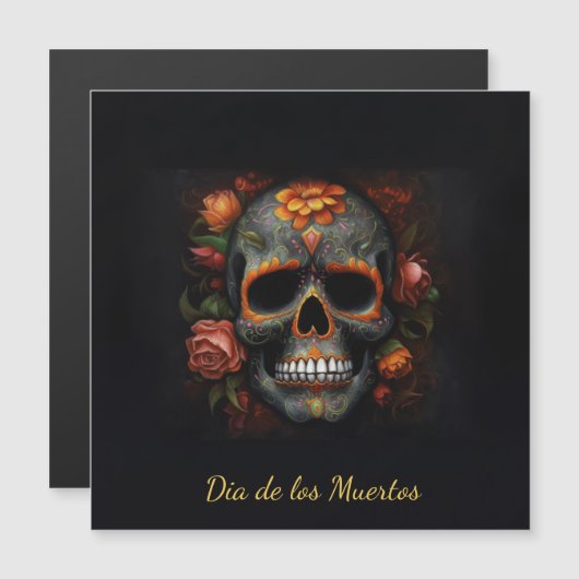 Regal Bloom Sugar Skull (Voorkant / Achterkant)