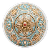 Regal Blossom Keramische Knob Pull Keramische Knop (Voorkant)